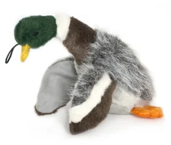 Hundebamse Brun And med squeeze lyd 38 cm