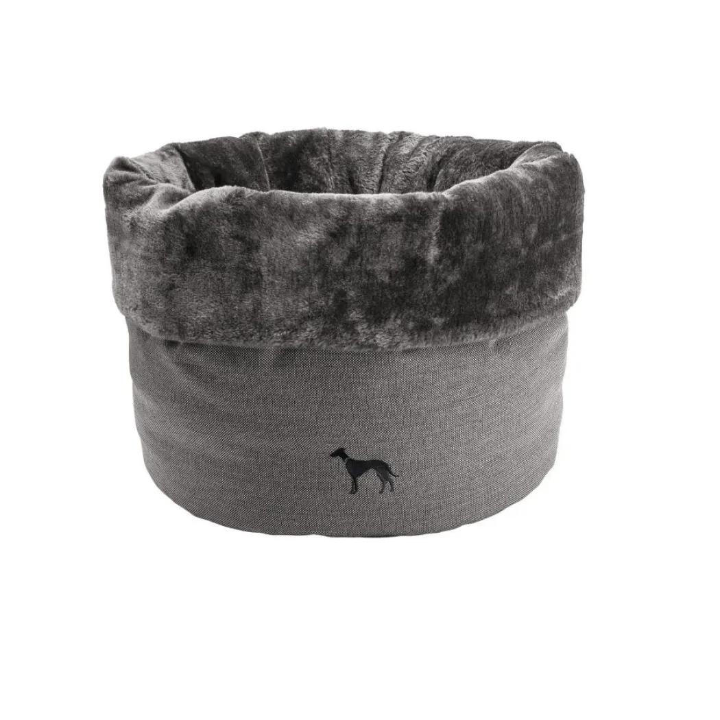Hunde- og katteseng Livingston Ø 45 cm Grå