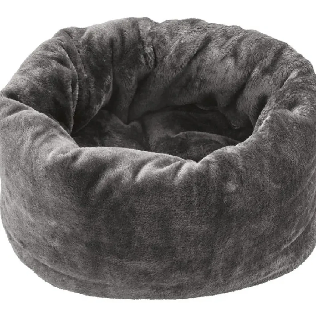 Hunde- og katteseng Livingston Ø 45 cm Grå