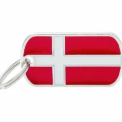 Hundetegn My Family Flag Danmark