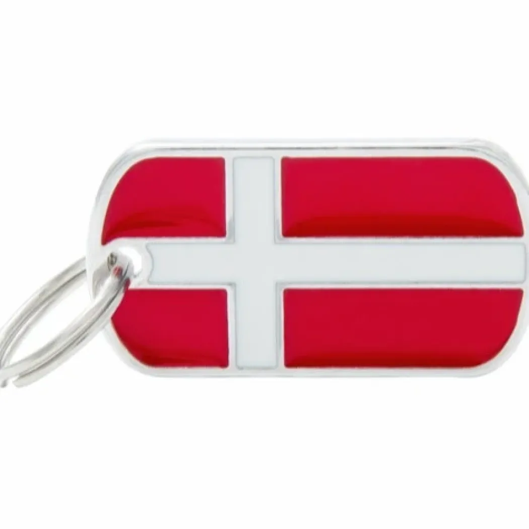 Hundetegn My Family Flag Danmark