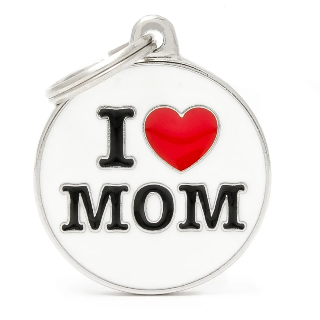 Hundetegn My Family I Love Mom