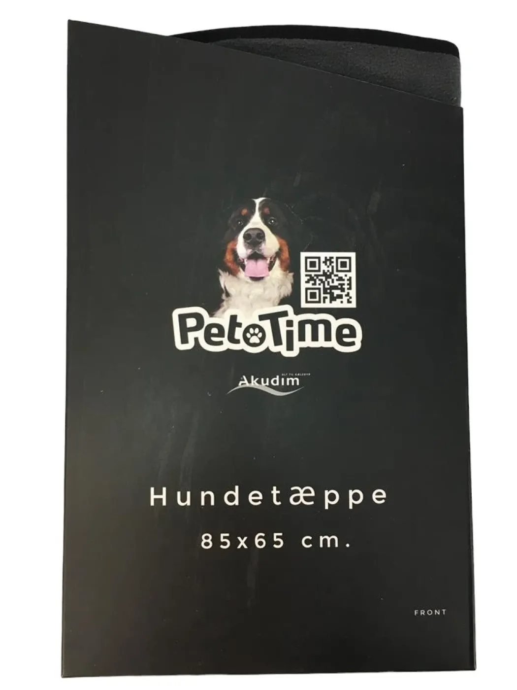 Hundetæppe behandlet med permetrin M 85 x 65 cm i koksgrå