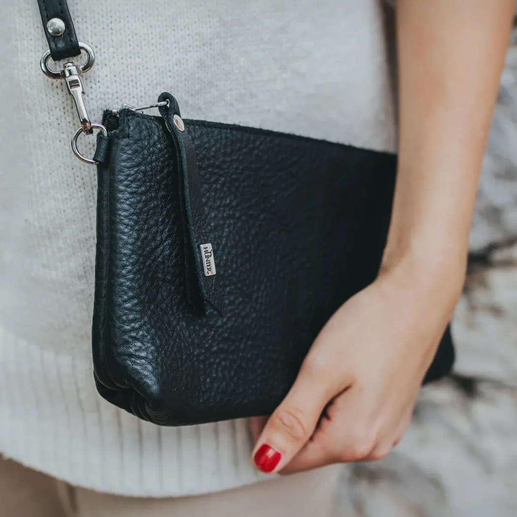 Hunter Shoulder Bag Como Black
