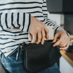 Hunter Shoulder Bag Como Black