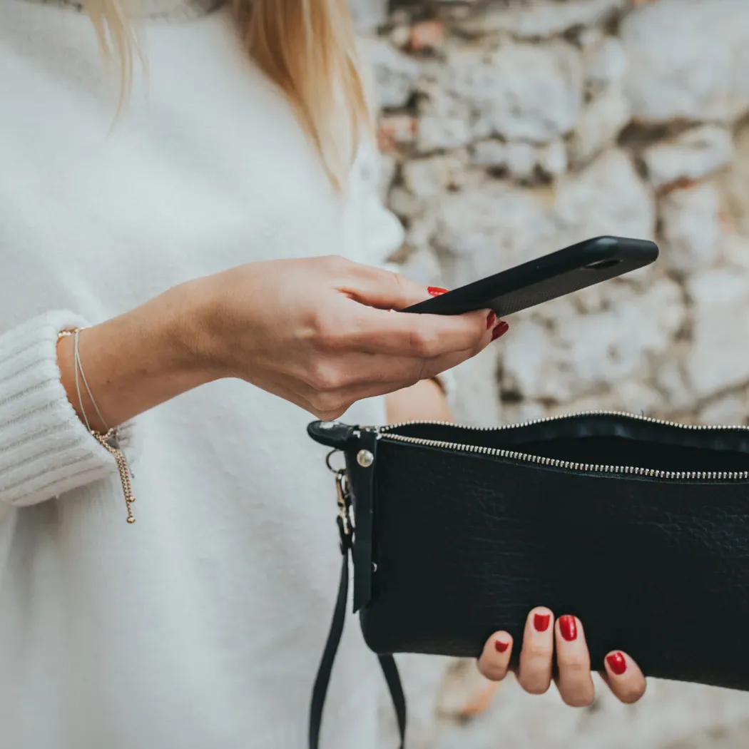 Hunter Shoulder Bag Como Black