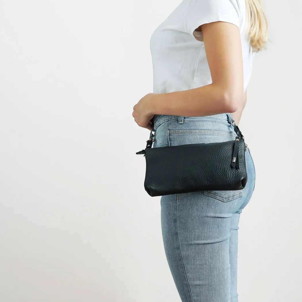 Hunter Shoulder Bag Como Black
