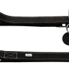 Hunter Aalborg læderline 20 mm Sort Førerline