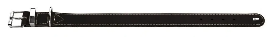 Hunter Aalborg 55 Special Sort hundehalsbånd - 40-48 cm