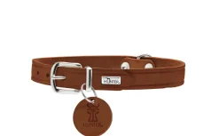Hunter Aalborg Sport Cognac 42 hundehalsbånd - 32-38 cm