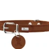 Hunter Aalborg Sport Cognac 60 hundehalsbånd - 45-55 cm