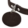 Hunter Aalborg Sport Mørkebrun 37 hundehalsbånd - 28-33 cm
