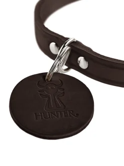 Hunter Aalborg Sport Mørkebrun 60 hundehalsbånd - 45-55 cm