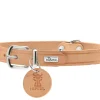 Hunter Aalborg Sport Tan 42 hundehalsbånd - 32-38 cm