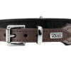 Hunter Basic halsbånd str.55 Brun - 41,0-49,0 cm