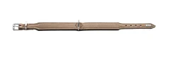 Hunter Basic halsbånd str.42 Stone - 35,0-39,5 cm