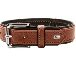 Hunter Canadian UP Hundehalsbånd Large 65 Cognac/Sort - 50-56 cm