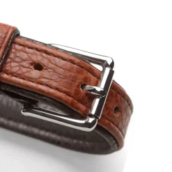 Hunter Cody 45 Cognac Mørkebrun hundehalsbånd - 33-39 cm