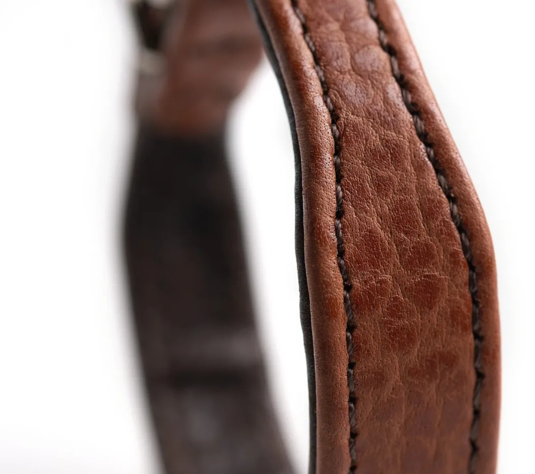 Hunter Cody Petit 27 Cognac Mørkebrun hundehalsbånd