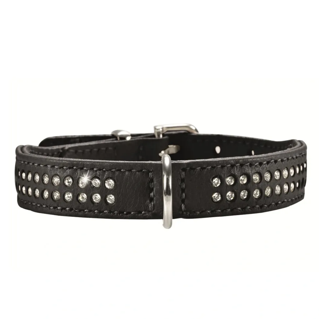 Hunter Diamond petit halsbånd str.37 Sort - 30-34 cm