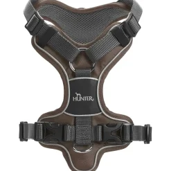 Hunter Divo hundesele L-XL brun/grå just mave 79-107 cm - Ekstra stabil støtte og komfort