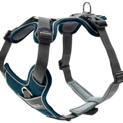 Hunter Divo hundesele M petrol/grå just. mave 56-73 cm - Stabil bevægelse og ergonomisk komfort