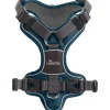 Hunter Divo hundesele S-M petrol/grå just mave 52-68 cm - Stabil støtte og rolig bevægelse