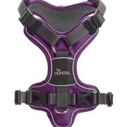 Hunter Divo hundesele S violet/grå just mave 45-56 cm - Tryg pasform og bevægelse