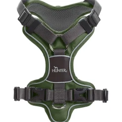 Hunter Divo hundesele XS grøn/grå just mave 34-47 cm - Let komfort og tryg pasform