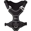 Hunter Divo Up hundesele L sort just mave 72-100 cm - Robust støtte og tryg kontrol