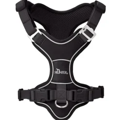 Hunter Divo Up hundesele L sort just mave 72-100 cm - Robust støtte og tryg kontrol