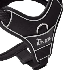 Hunter Divo Up hundesele L sort just mave 72-100 cm - Robust støtte og tryg kontrol