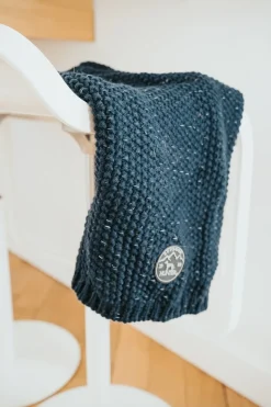 Hunter Finja pullover strik mørkeblå str. 55