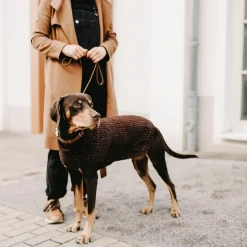 Hunter Finja pullover strik Mørkebrun str 65