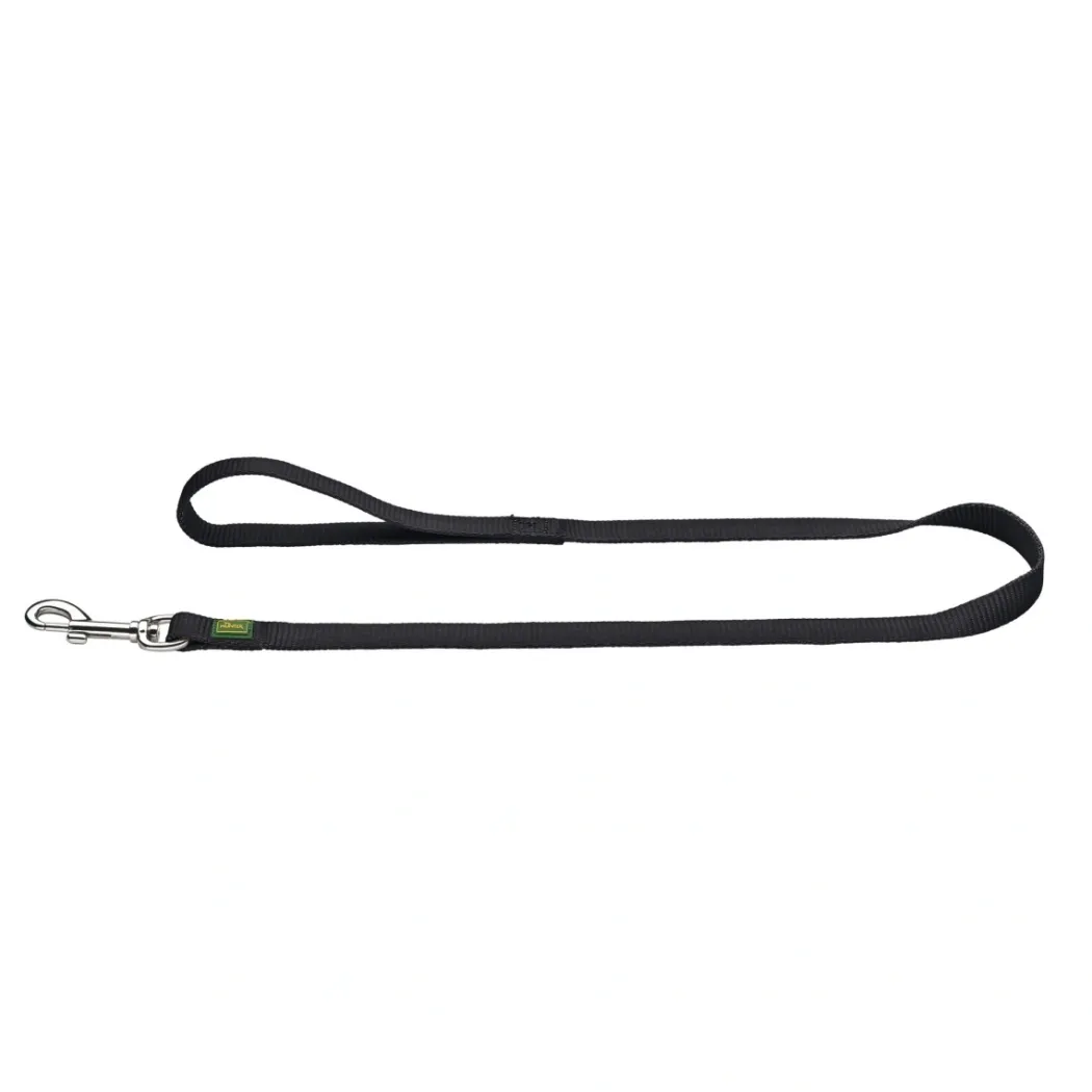 Hunter Førerline til Hund Nylon 20/100 Sort