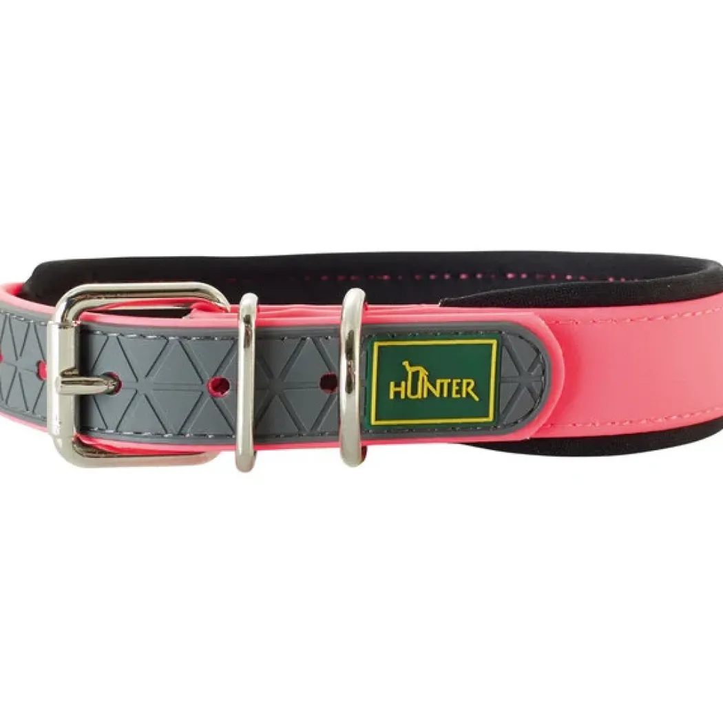 Hunter Halsbånd Convenience NeonPink 60 - 45-55 cm