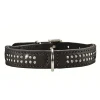 Hunter halsbånd diamond petit 24 sort - 17-21 cm