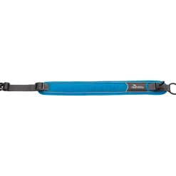 Hunter Halsbånd Divo XL Lyseblå/Grå - justerbart hundehalsbånd (55-65 cm, B 5,5 cm)