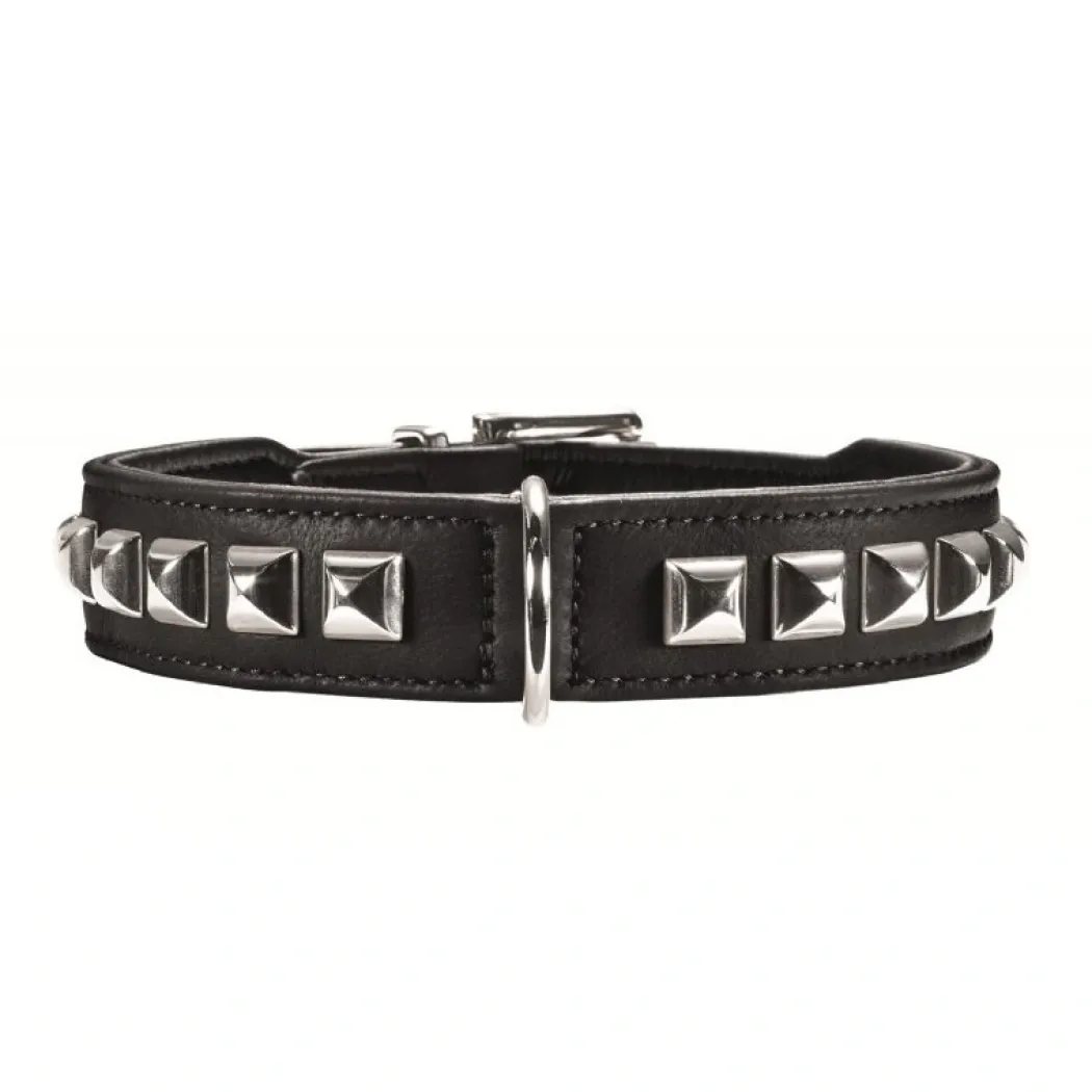Hunter halsbånd Rocky Petit 30 Sort - 23-27 cm