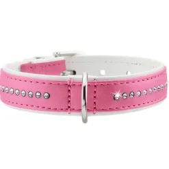 Hunter Halsbånd XS 17-20,5 cm Diamond Petit Pink