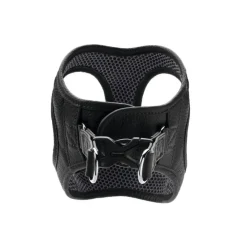 Hunter Hilo læder hundesele sort XXS/XS - hals 30-34 cm