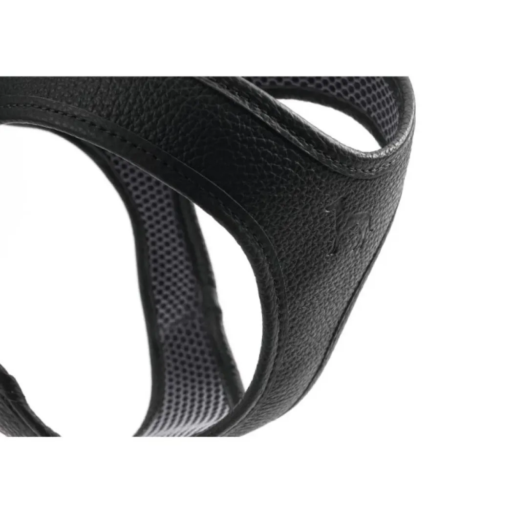 Hunter Hilo læder hundesele sort XS - hals 33-37 cm