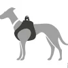Hunter Hilo læder hundesele XS brun hals 33-37 cm - let og blød pasform