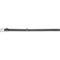 Hunter Hundehalsbånd læder Canada Elg Grå 50 - 37-43 cm