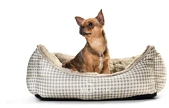 Hunter hundeseng Astana Medium 80x60 cm Brun