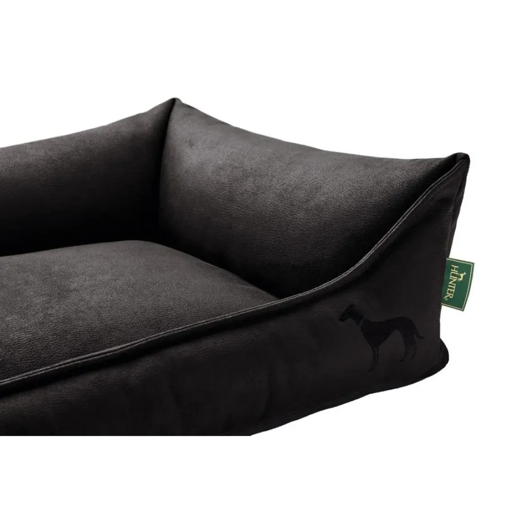 Hunter hundeseng Bologna Large 90 x 70 cm Sort