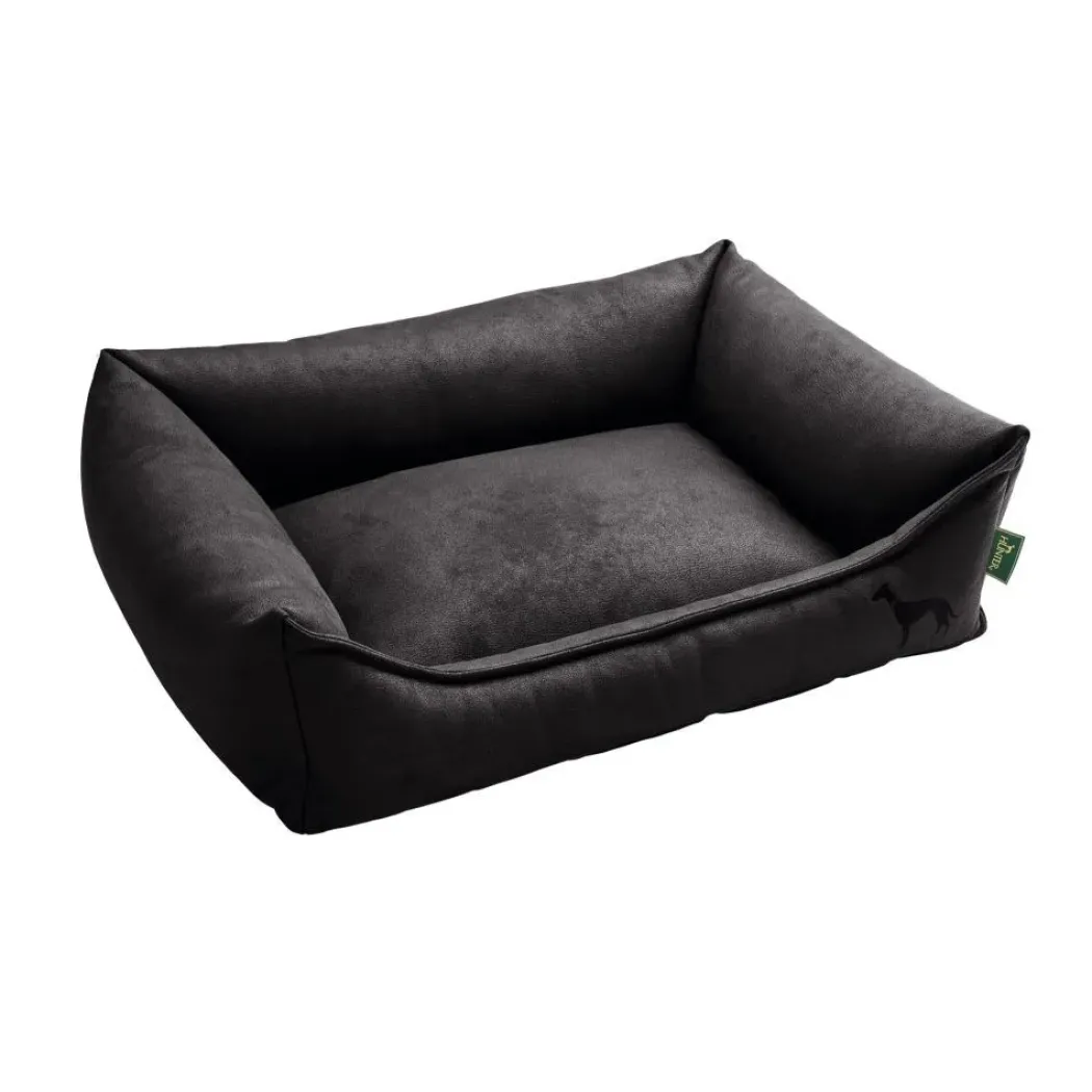 Hunter hundeseng Bologna Large 90 x 70 cm Sort