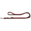 Hunter Hundesnor Canada Elg læder line 20mm Rød