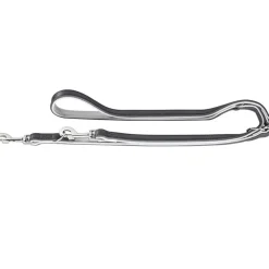 Hunter Hundesnor Canada Elg læder line 20 mm Grå
