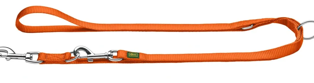 Hunter Hundesnor Nylon Orange 15/200 cm